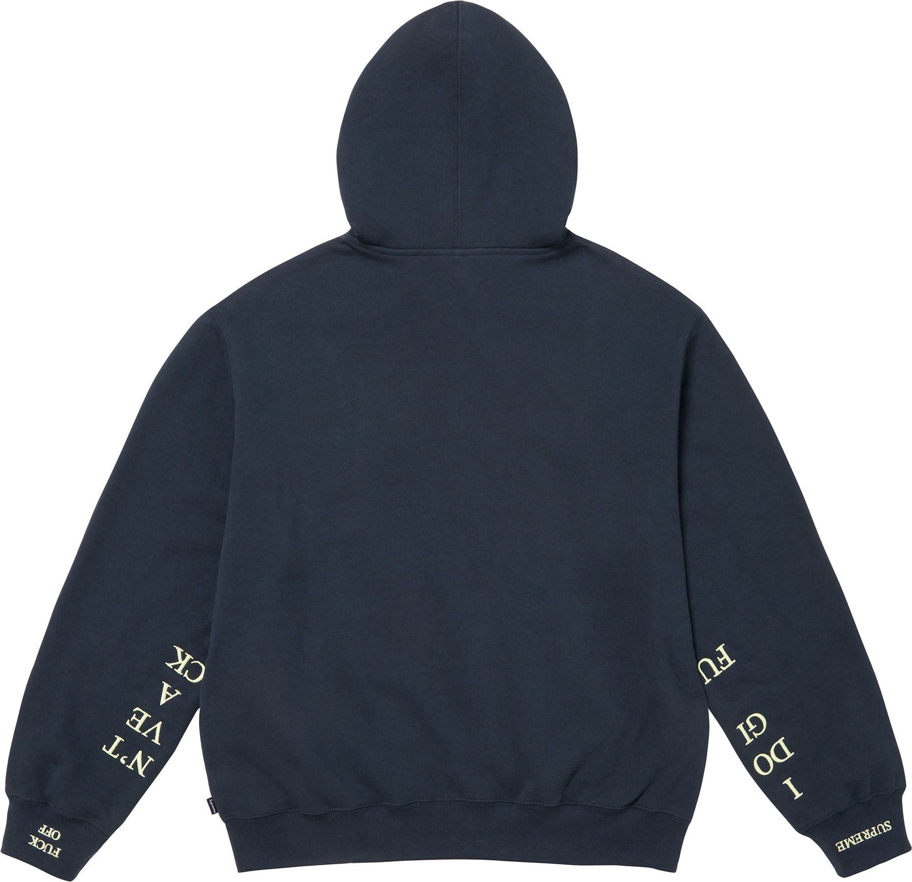 IDGAF Zip Up Hooded Sweatshirt view 13